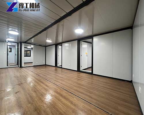 container fold out house details