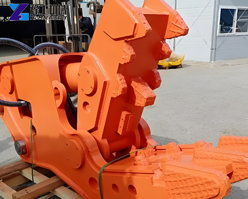 excavator crushing tong for sale