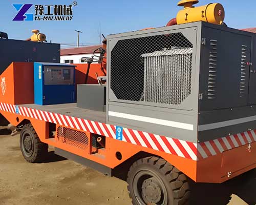 extruded curb machine