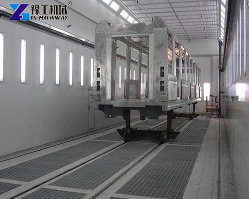 high-efficiency sandblasting booth high-efficiency sandblasting booth