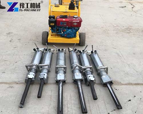 hydraulic stone splitter