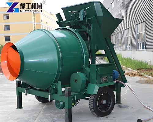 mixer machine with hopper