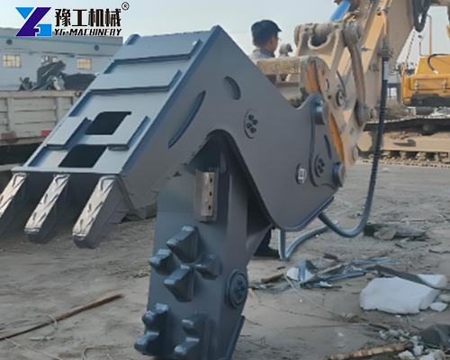 rotating concrete pulverizer application