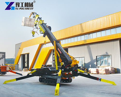 tracked mini crane in factory tracked mini crane in factory