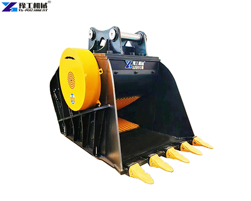 YG's excavator crusher bucket for sale