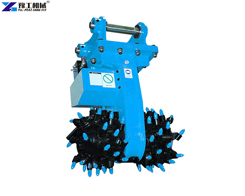 YG's excavator drum cutter