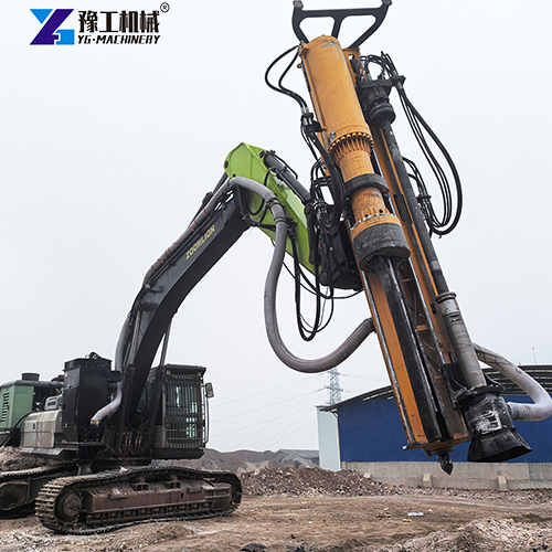 YG factory's integrated rock drill and splitter