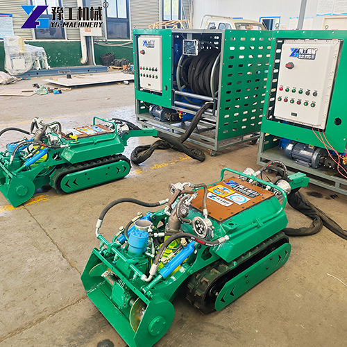 YG factory's sludge cleaning robot