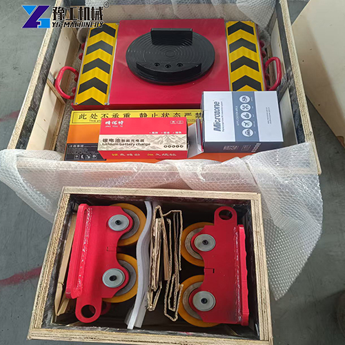 battery powered load moving skates