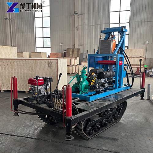 crawler-type small water drilling machine