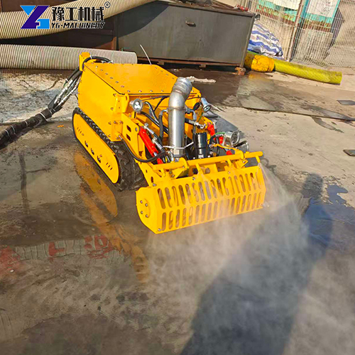 high efficiency submersible dredging robot