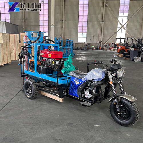 motorcycle-type small water boring machine