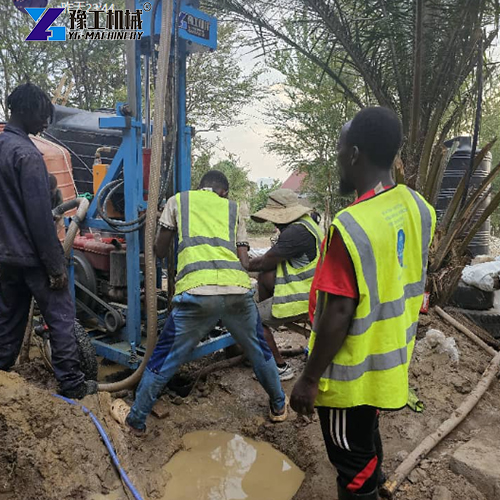 portable well drilling machine customer feedback