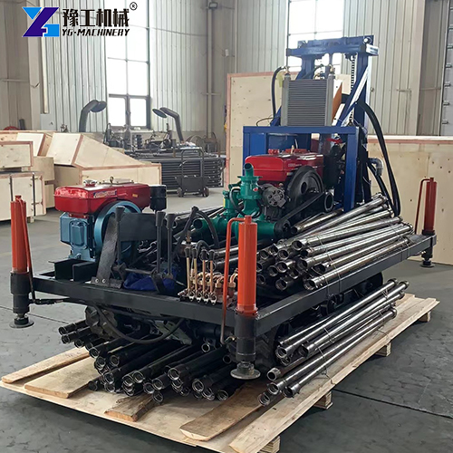 portable well drilling machine