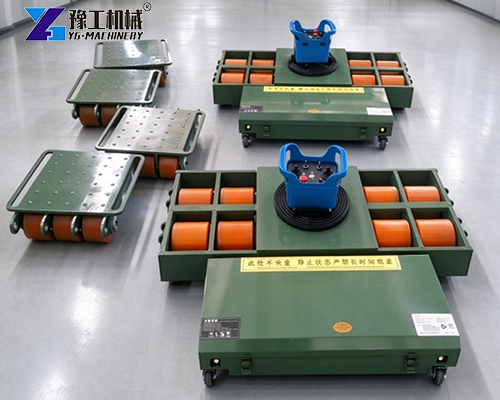 remote control heavy machinery moving skates