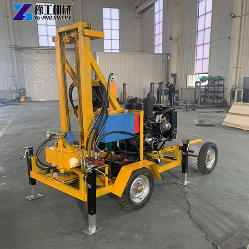 small borewell machine